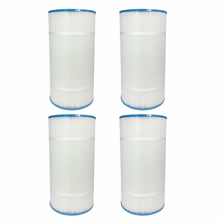 ZORO APPROVED SUPPLIER Hayward Swim Clear C2025 Replacement Pool Filter 4 Pack Compatible Cartridge PA56SV/C-7458/FC-1223 WP.HAY1223-4P